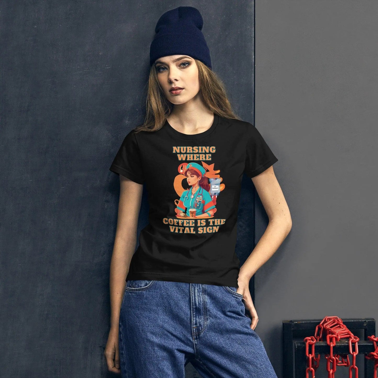 Boho Nurse Vibes Nursing Where Coffee is the Vital Sign Neuro, Oncology Nurse Apparel for Healthcare Heroes. Top-selling design!