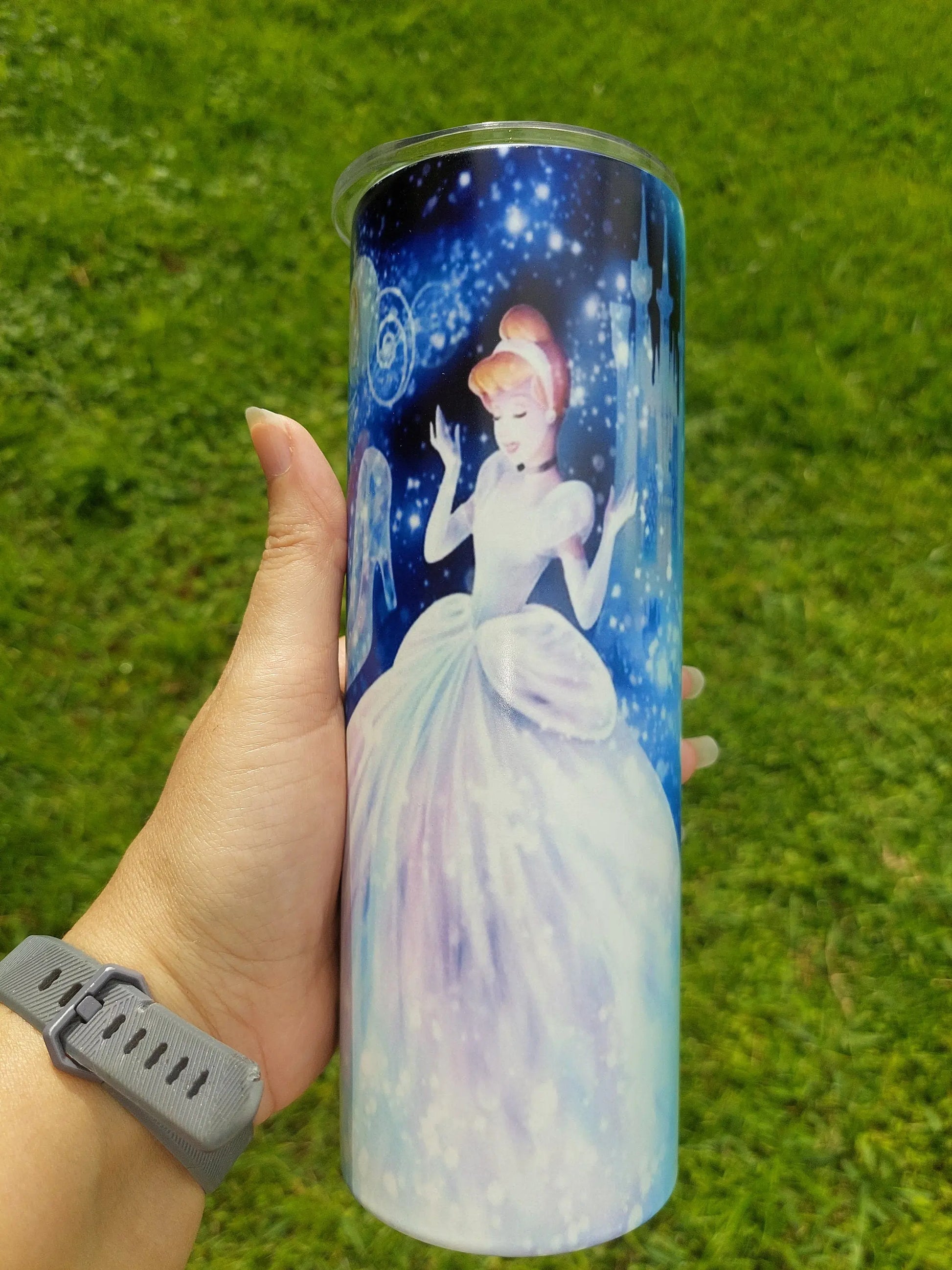 Cinderella Dreaming Of You Collage Sublimation Tumbler