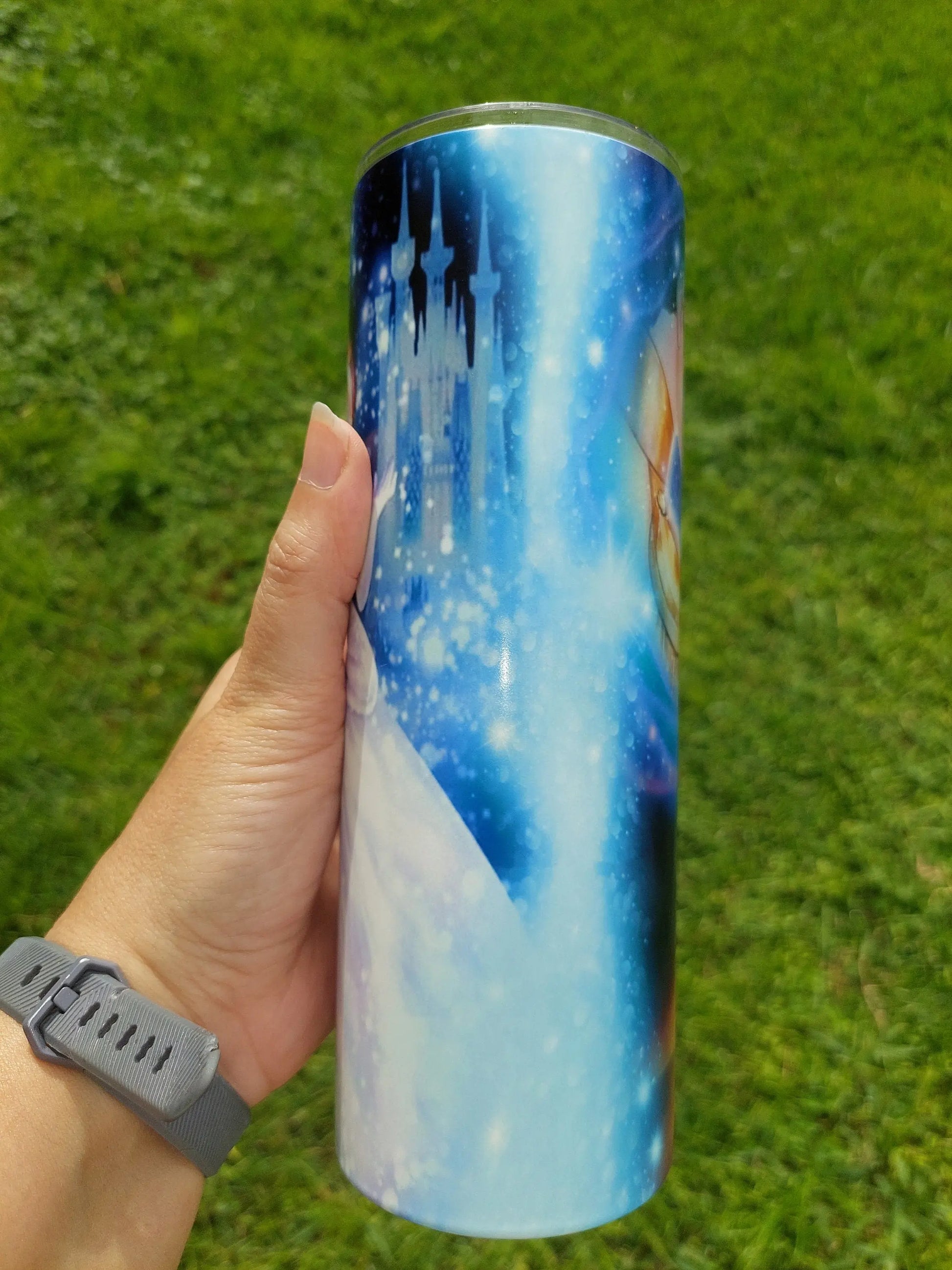 Cinderella Dreaming Of You Collage Sublimation Tumbler