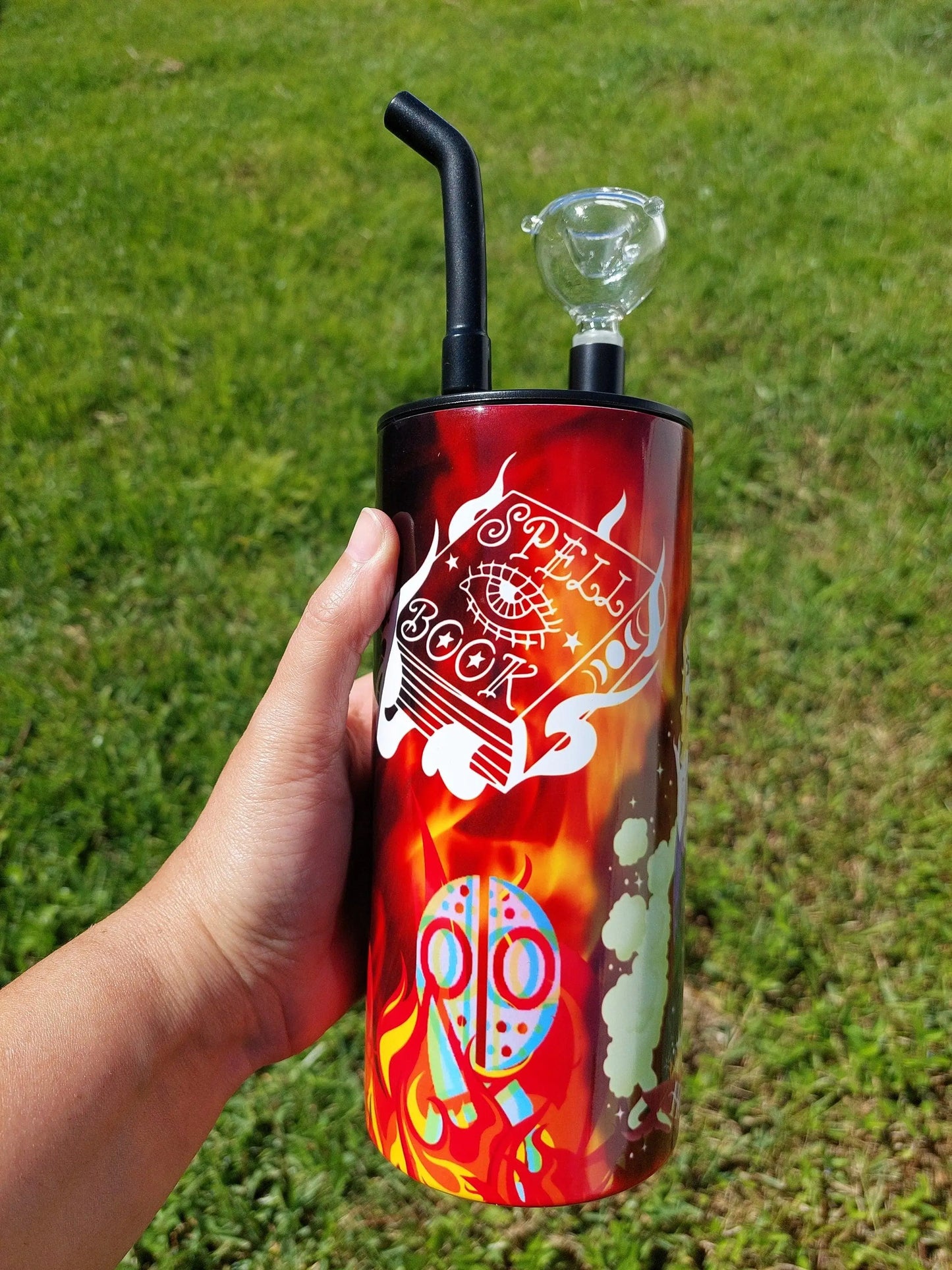 Hocus Pocus Friday The 13th Mashup Hookah Sublimation Tumbler