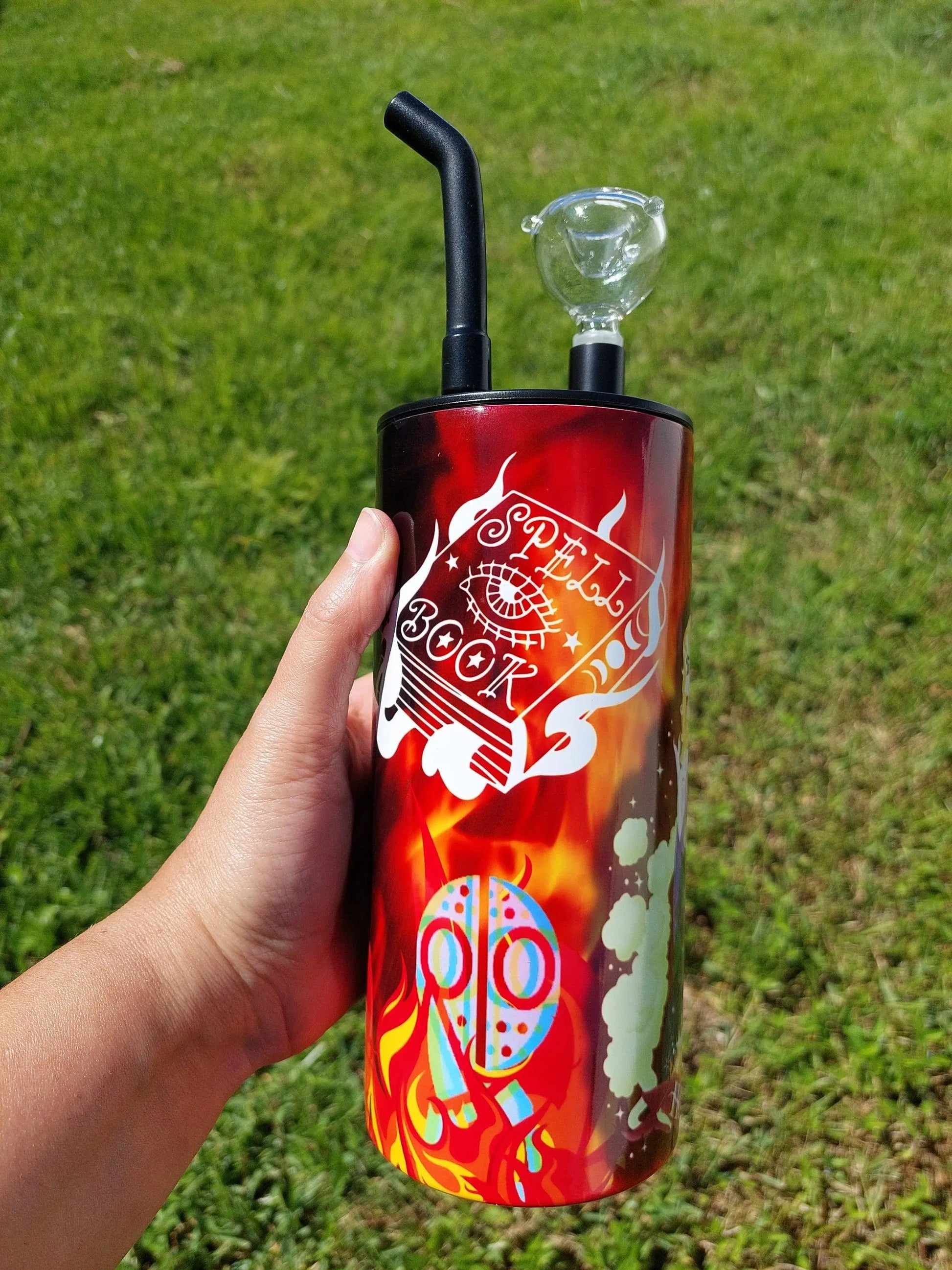 Hocus Pocus Friday The 13th Mashup Hookah Sublimation Tumbler