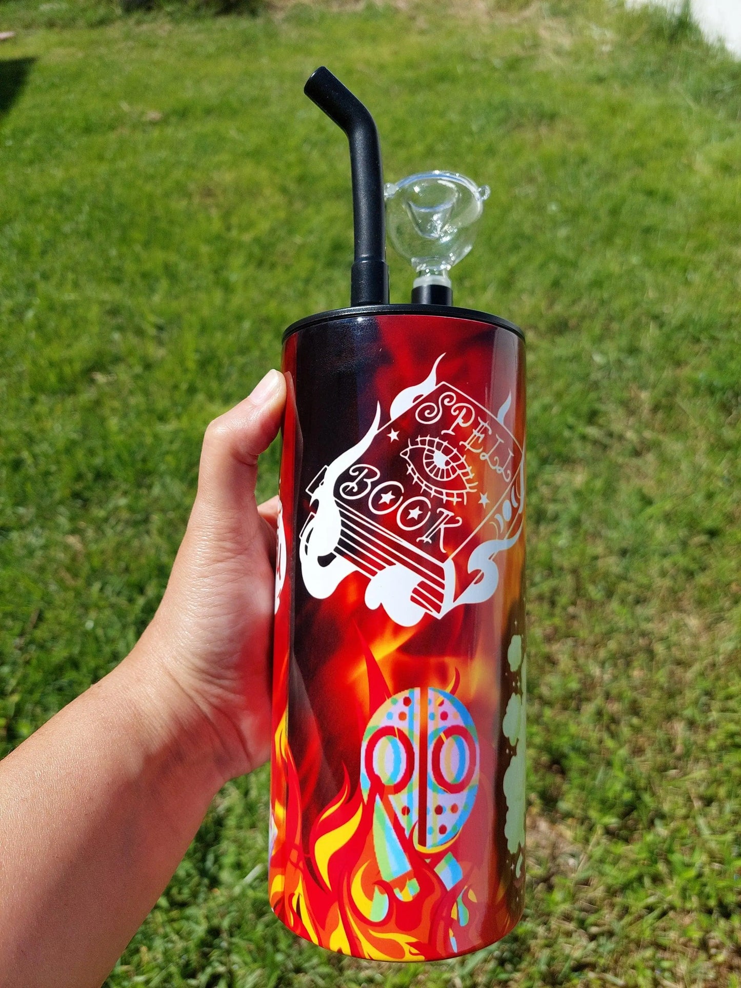 Hocus Pocus Friday The 13th Mashup Hookah Sublimation Tumbler