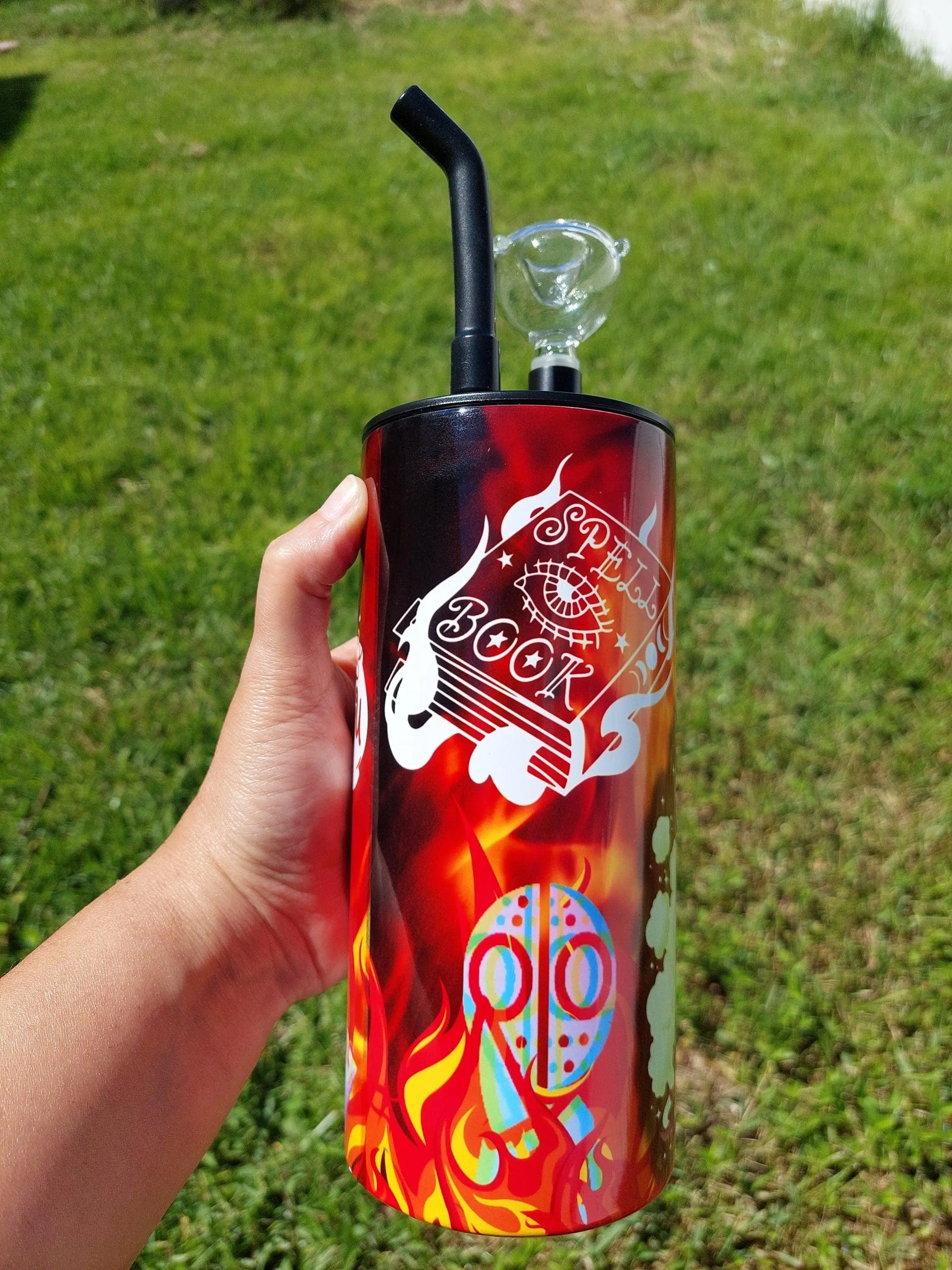 Hocus Pocus Friday The 13th Mashup Hookah Sublimation Tumbler