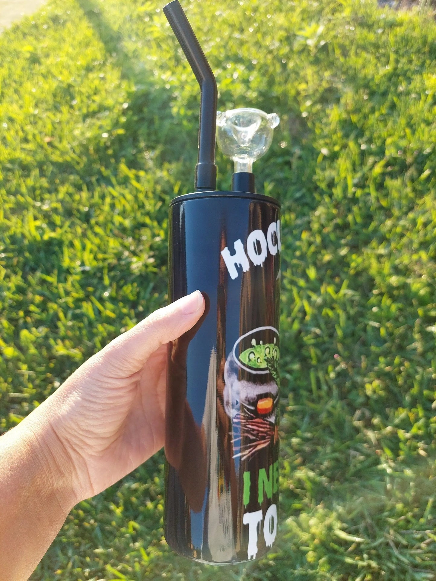 Hocus Pocus Smoking Sublimation Hookah Tumbler