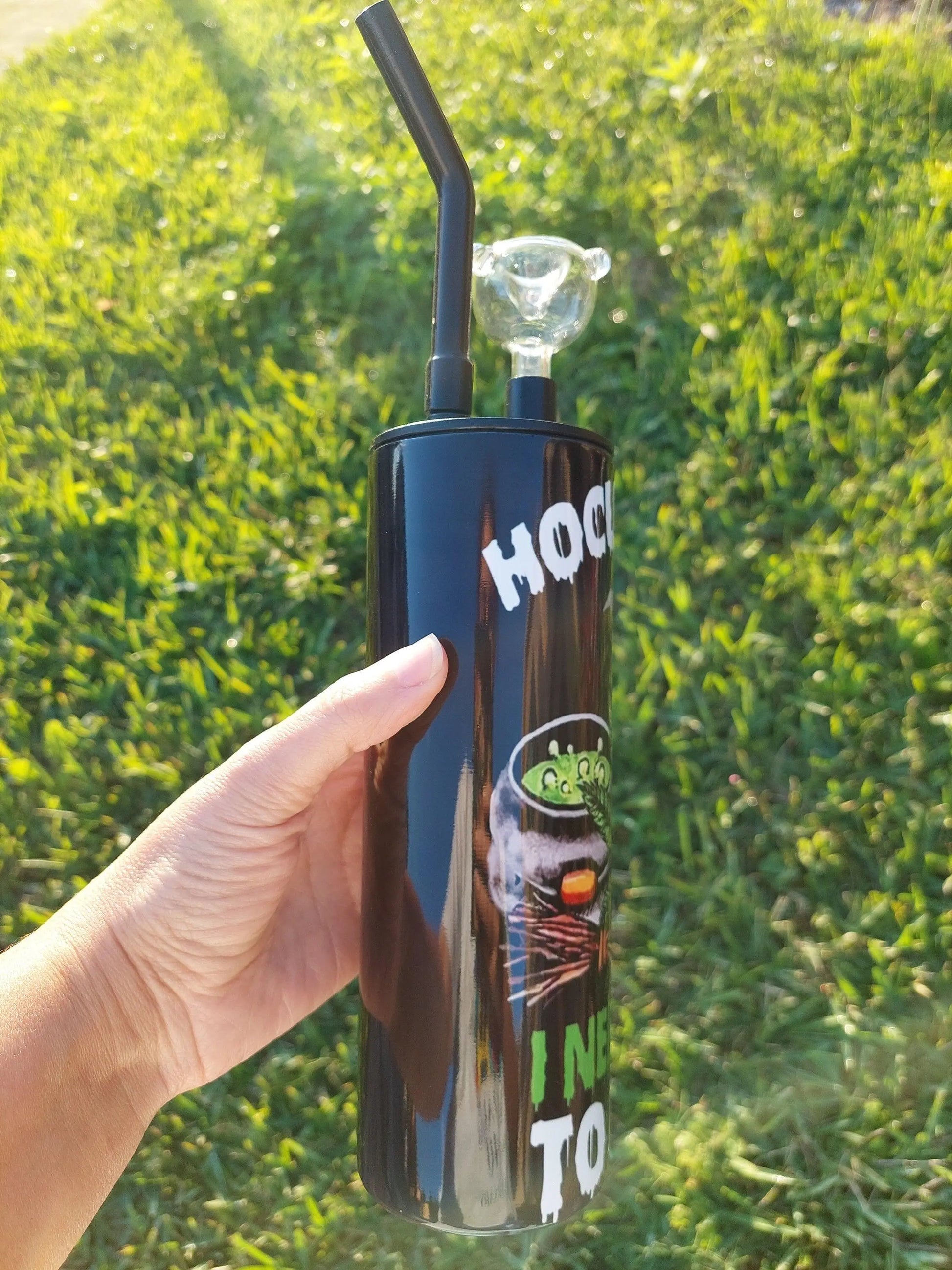 Hocus Pocus Smoking Sublimation Hookah Tumbler