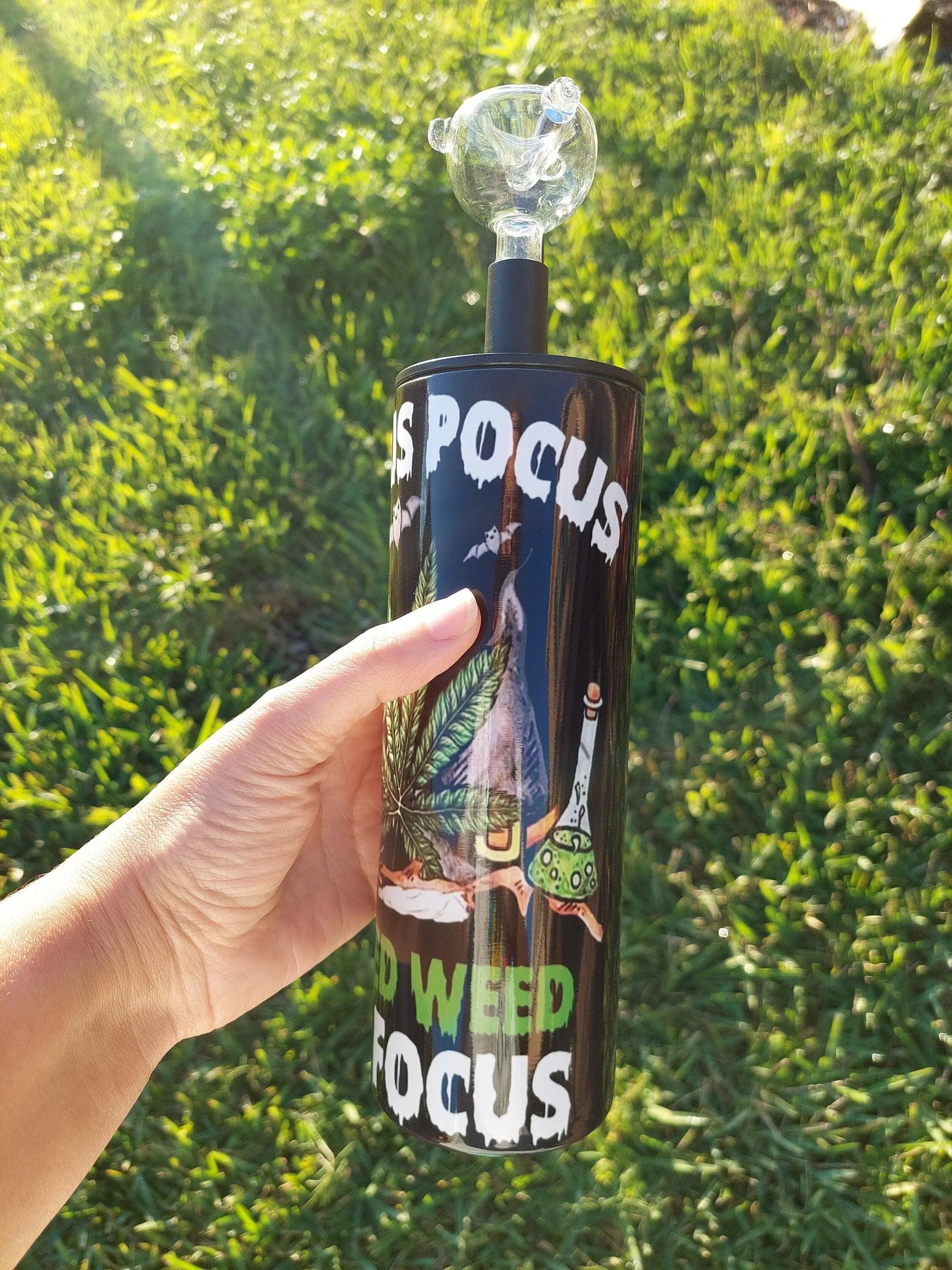 Hocus Pocus Smoking Sublimation Hookah Tumbler