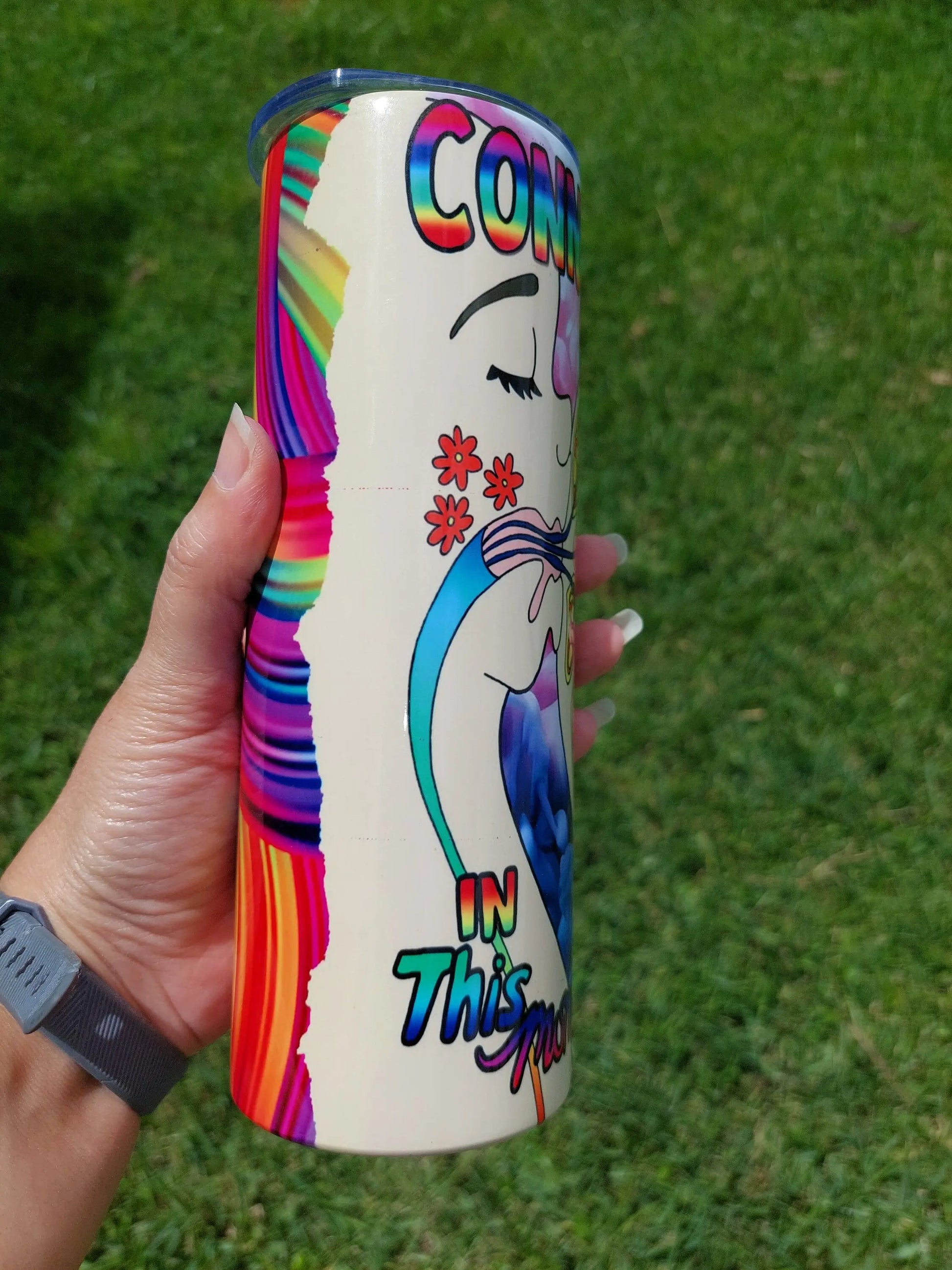 Breastfeeding Mom 20oz Skinny Tumbler,Sublimation Tumbler,Gift for Mom - Panoptic Handmade