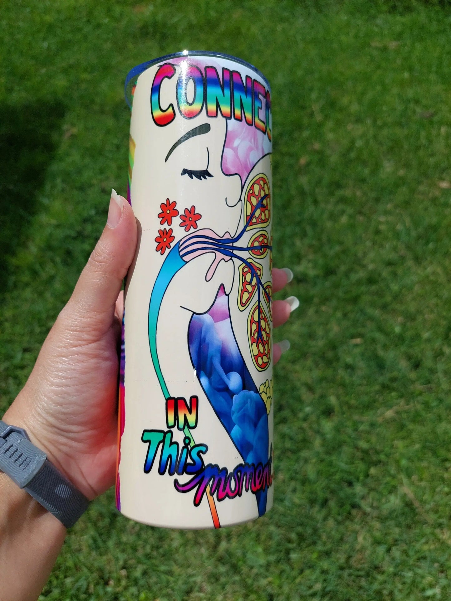 Breastfeeding Mom 20oz Skinny Tumbler,Sublimation Tumbler,Gift for Mom - Panoptic Handmade