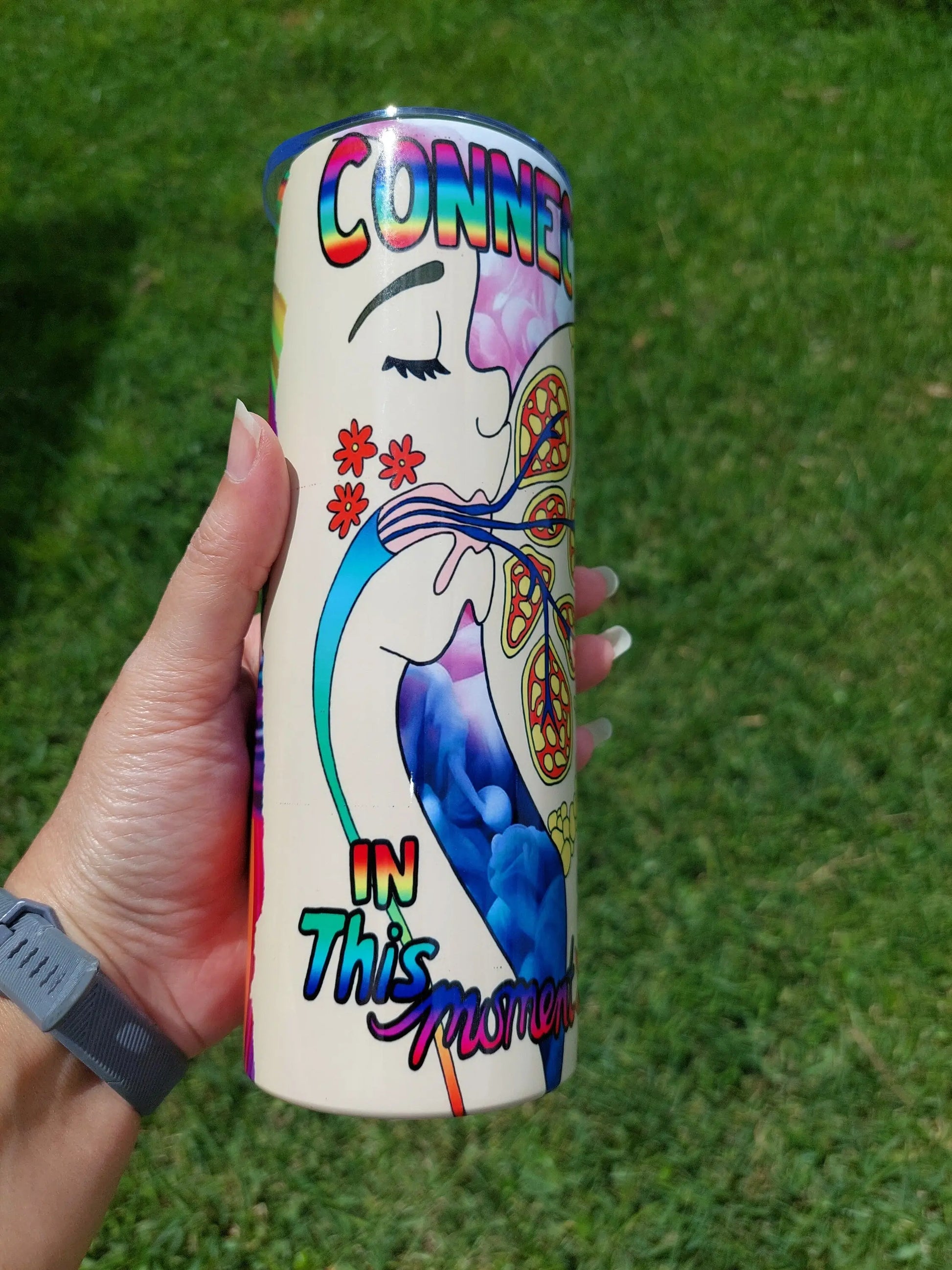 Breastfeeding Mom 20oz Skinny Tumbler,Sublimation Tumbler,Gift for Mom - Panoptic Handmade