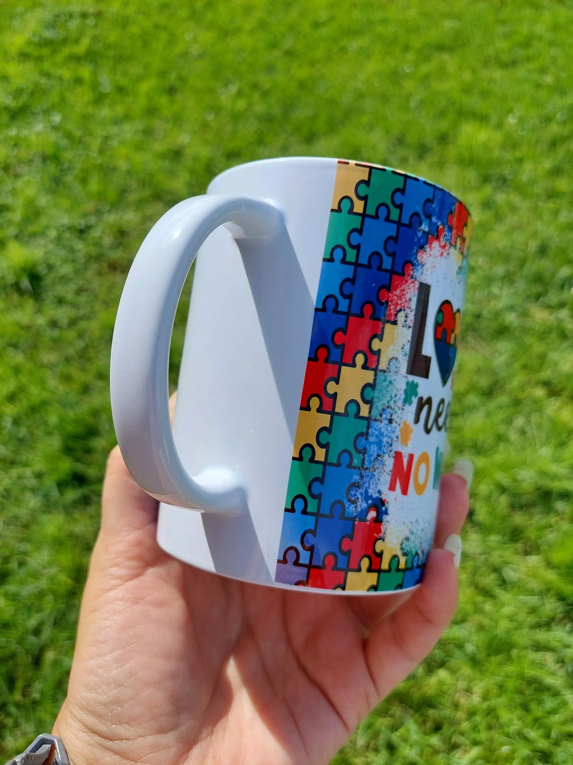 Love Needs No Words 15oz Sublimation Mug