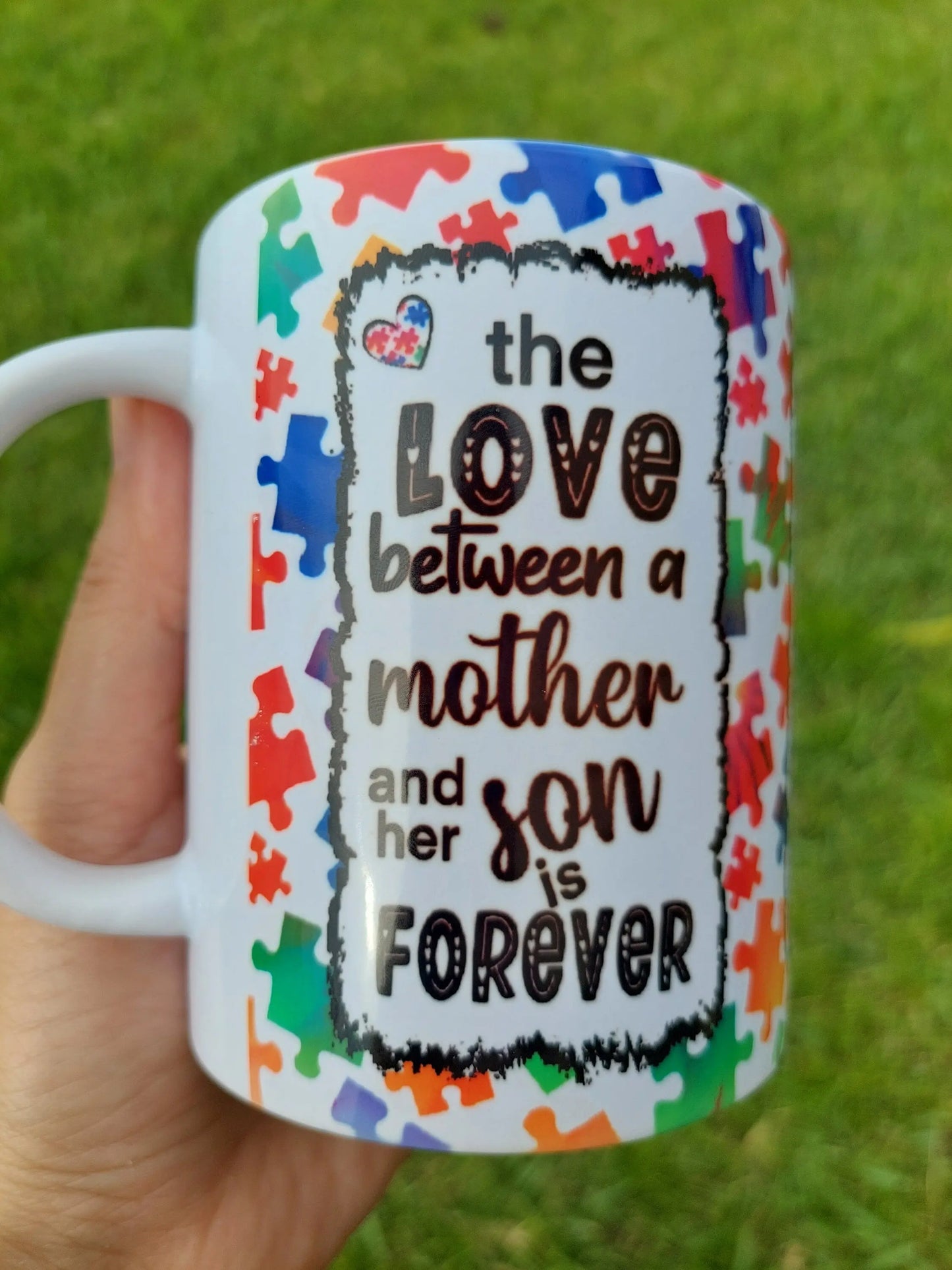 The Love Between A Mother and Her Son Mug