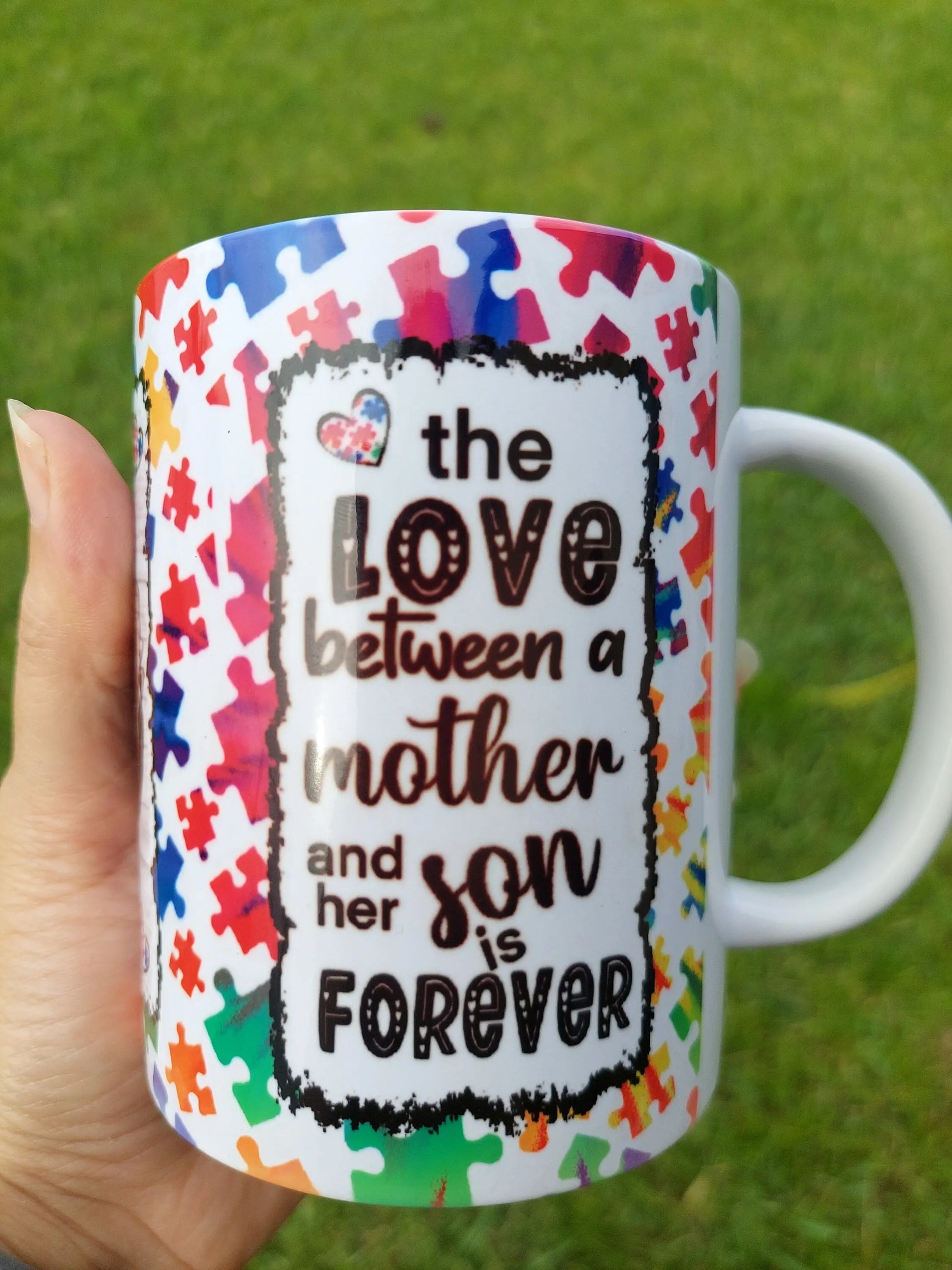The Love Between A Mother and Her Son Mug