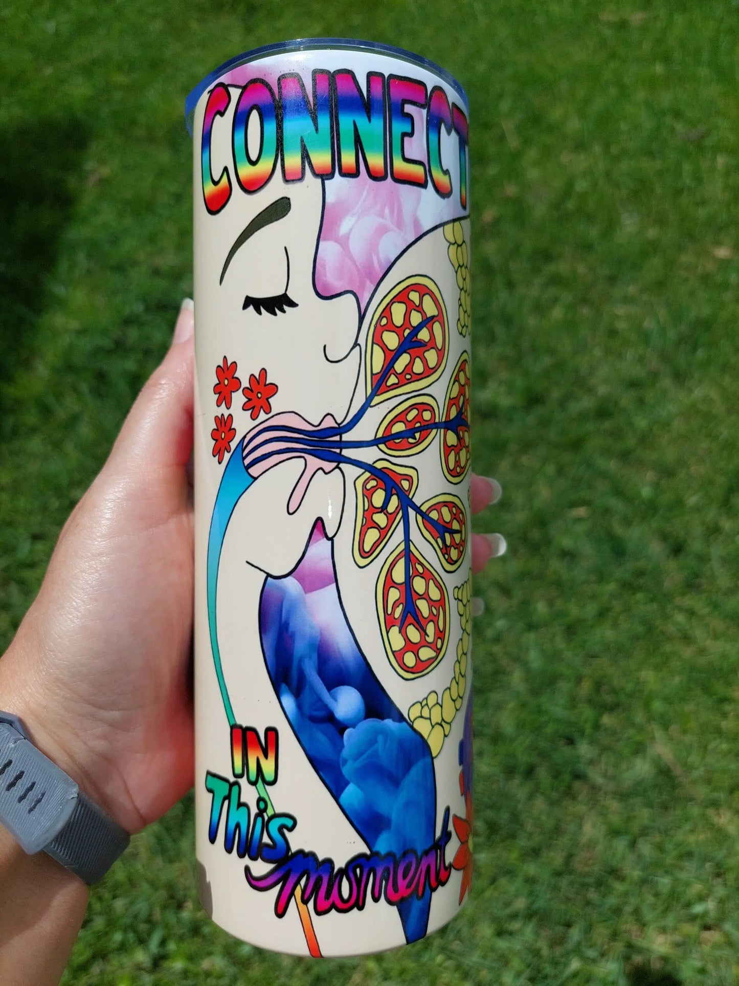 Breastfeeding Mom 20oz Skinny Tumbler,Sublimation Tumbler,Gift for Mom - Panoptic Handmade