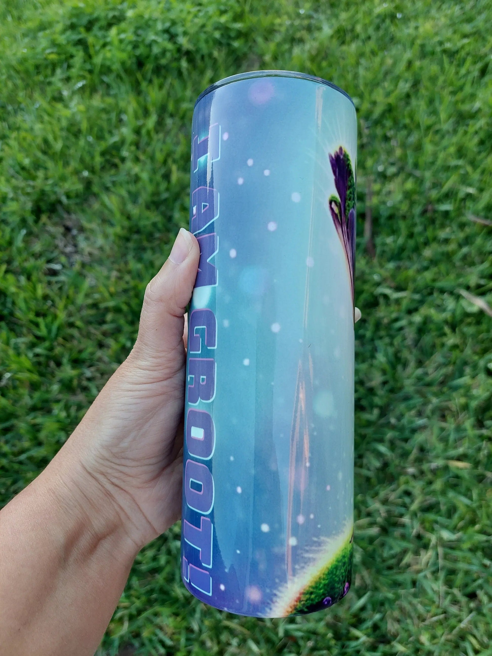 Baby, "I am Groot", Fanbased Sublimation Tumbler