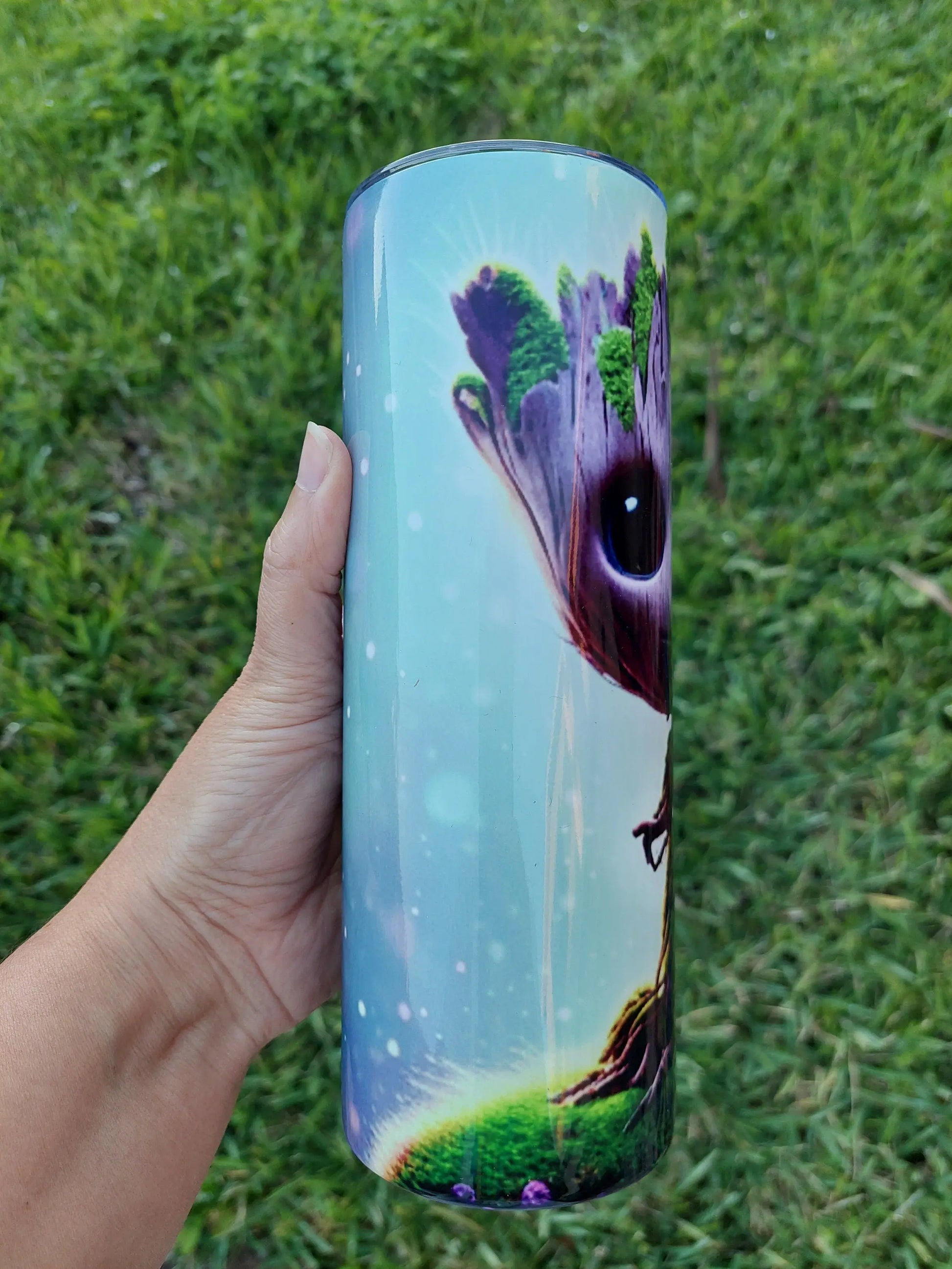 Baby, "I am Groot", Fanbased Sublimation Tumbler