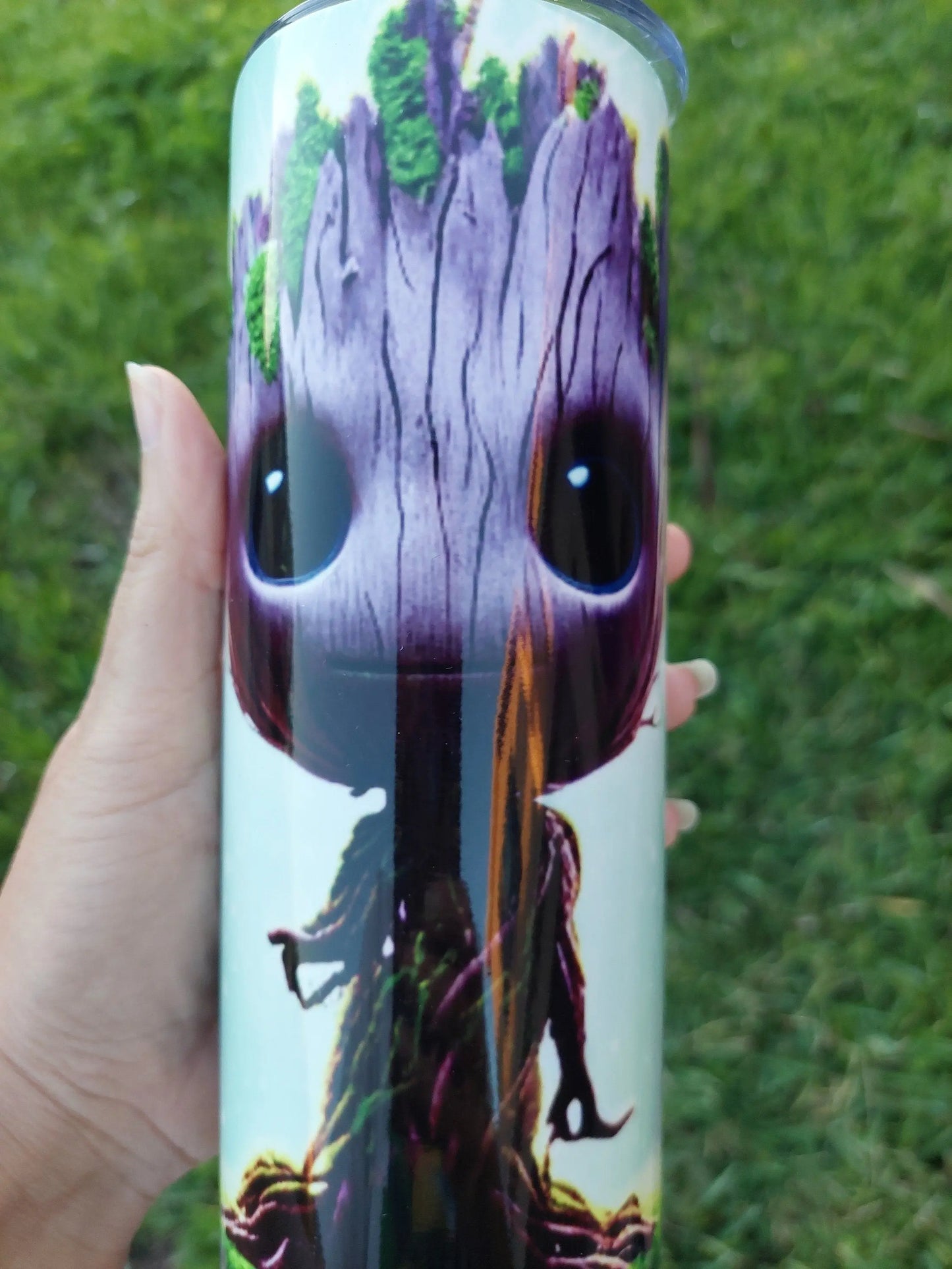 Baby, "I am Groot", Fanbased Sublimation Tumbler