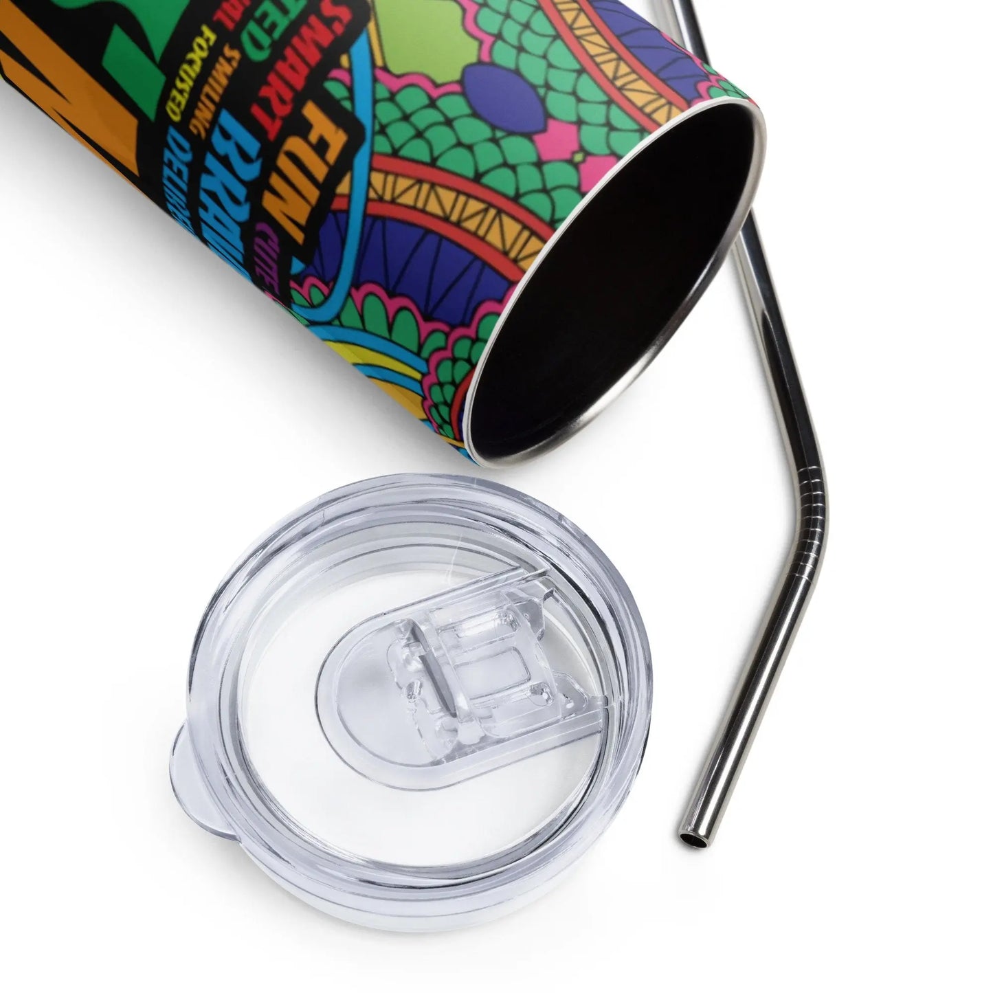 Customizable Colorful Autism Awareness and Autism Pride Tumbler Design for Autism Mom and Autism Dad A Gift for Her Or Gift for Him - Panoptic Handmade