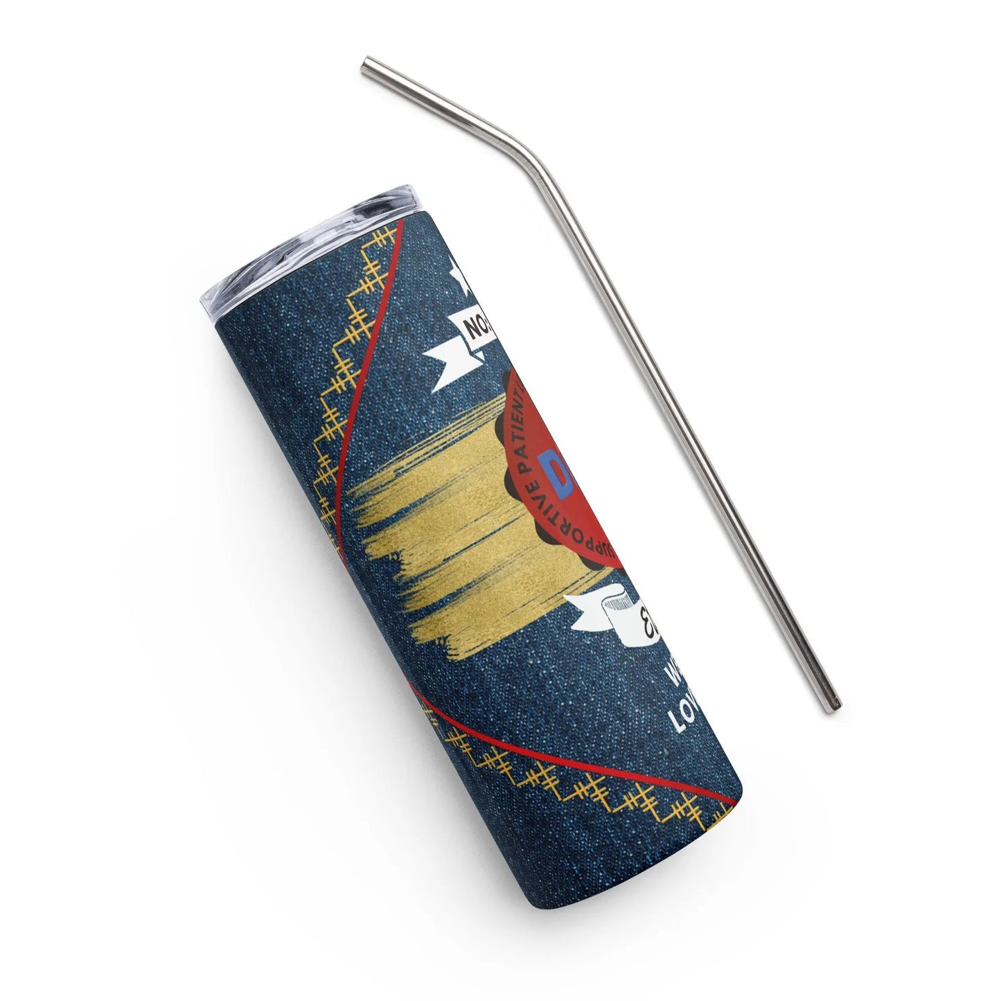 Personalized No. 1 Best Dad Sublimation Tumbler Gift for Him