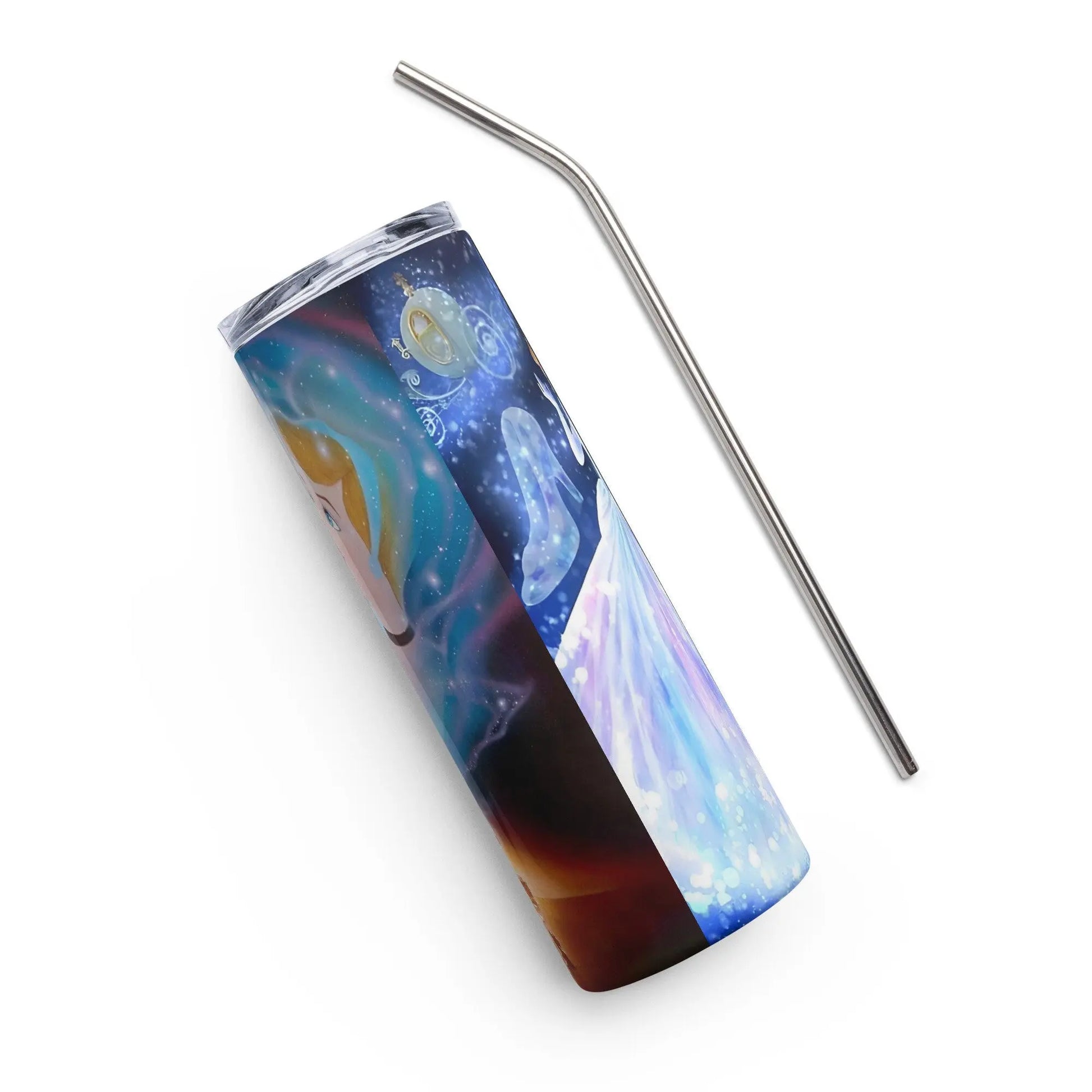 Cinderella Dreaming Of You Collage Sublimation Tumbler