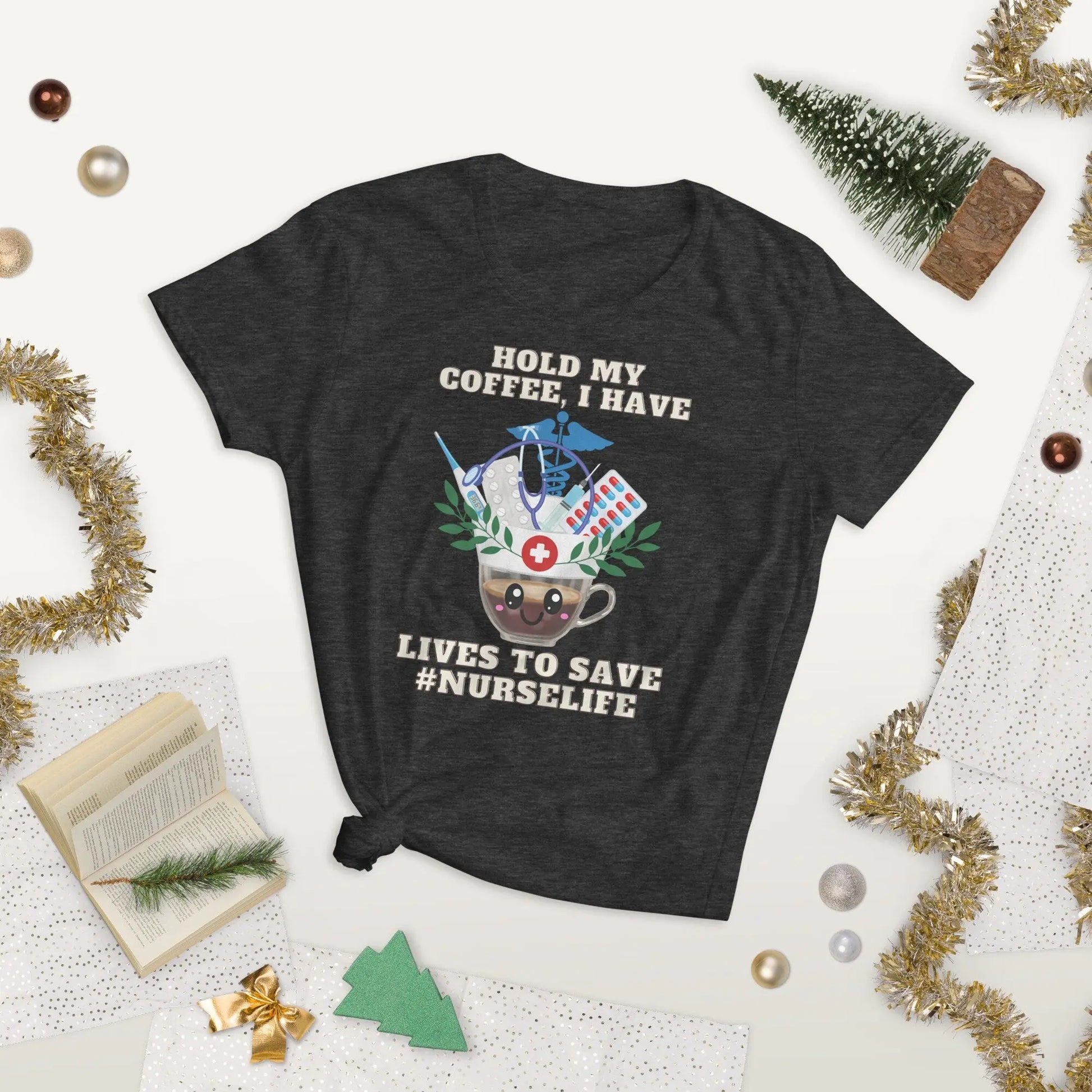 Nurse Life Coffee Mug Tee: Empowering Oncology, Neuro, and New Nurses with Style, Gift for Nurses