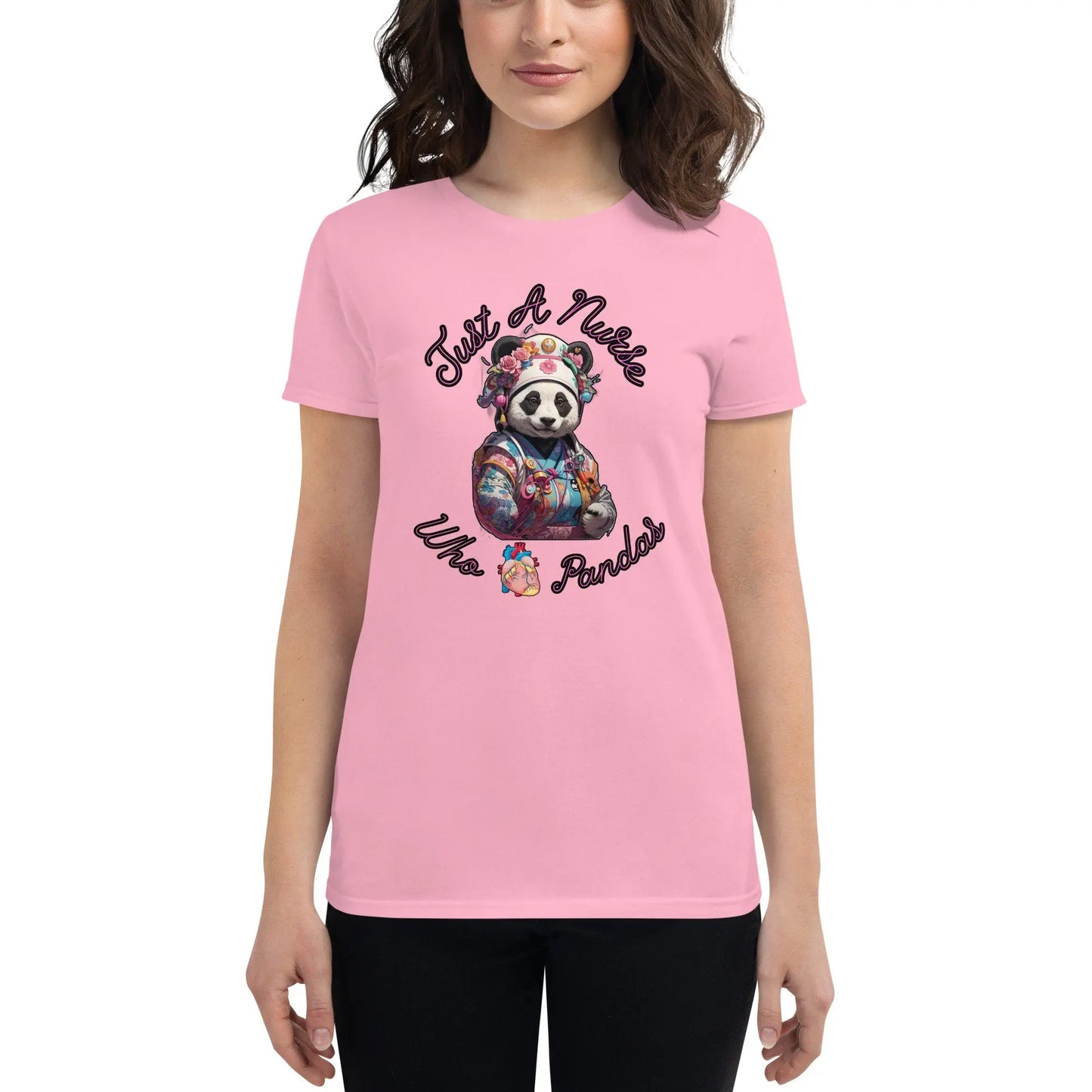 Panda Nurse Passion - Furry Art Tee for Oncology, Neuro, and New Nurses