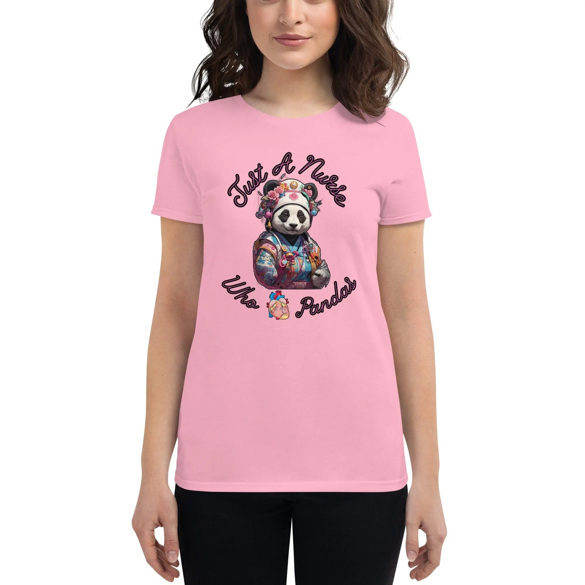 Panda Nurse Passion - Furry Art Tee for Oncology, Neuro, and New Nurses