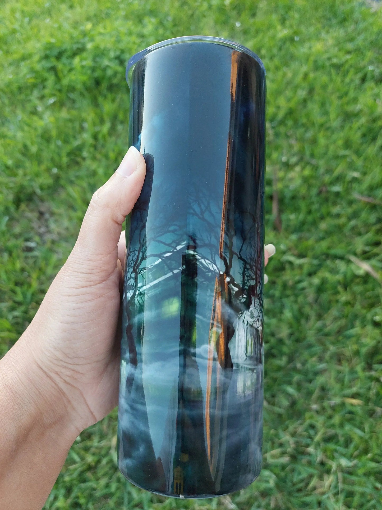 The Headless Horse, Halloween Theme, Sublimation Tumbler