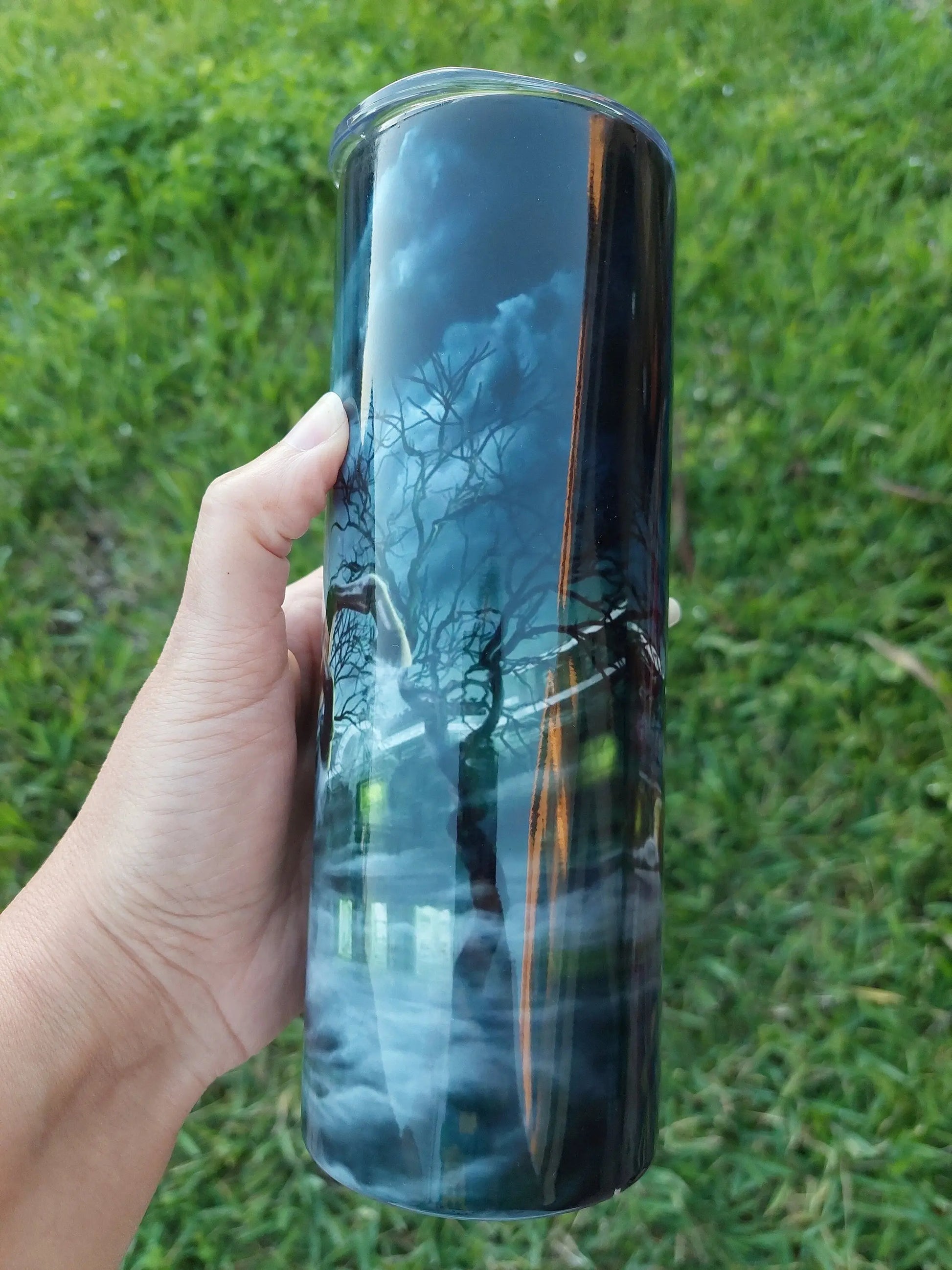 The Headless Horse, Halloween Theme, Sublimation Tumbler