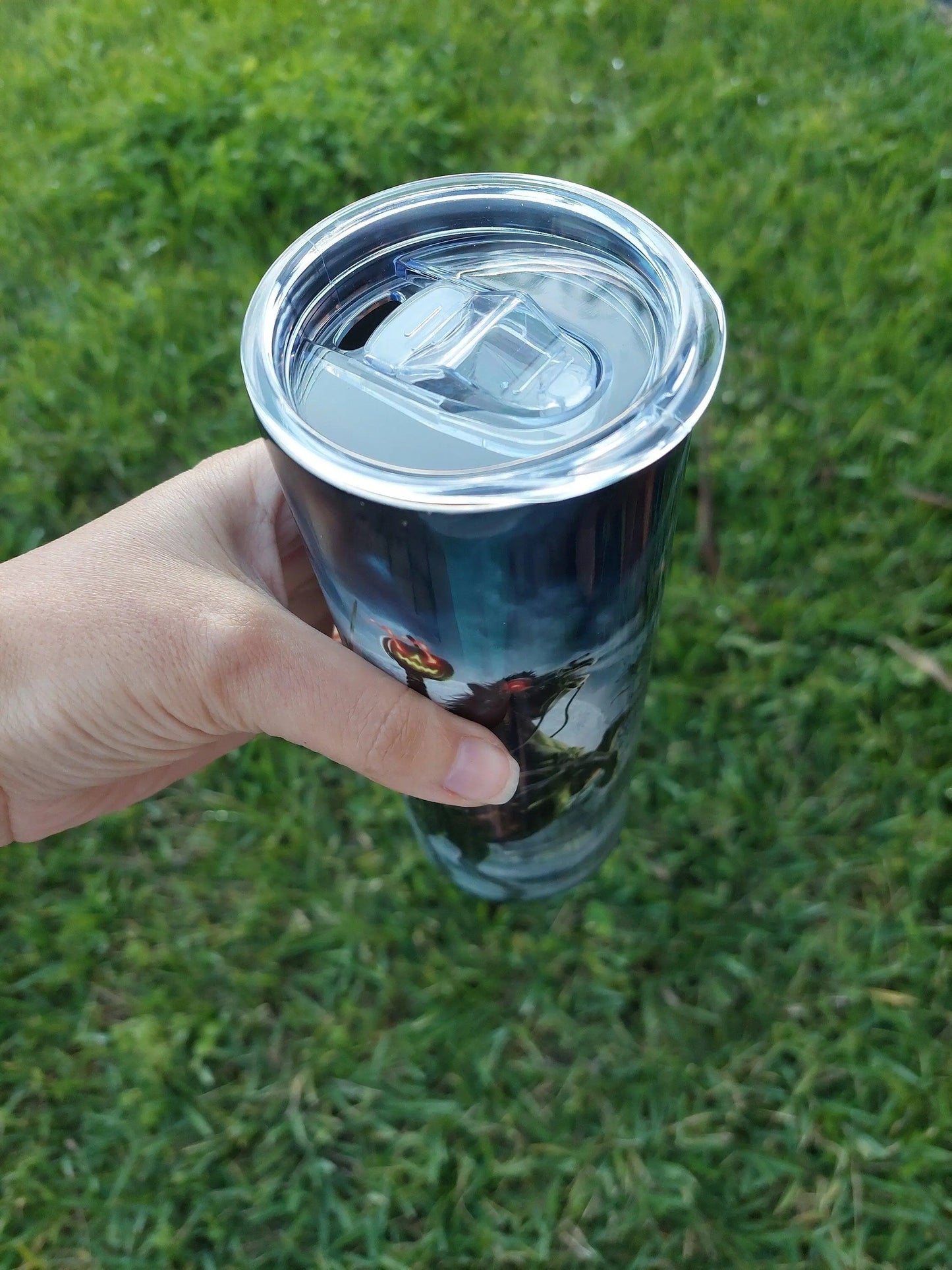 The Headless Horse, Halloween Theme, Sublimation Tumbler