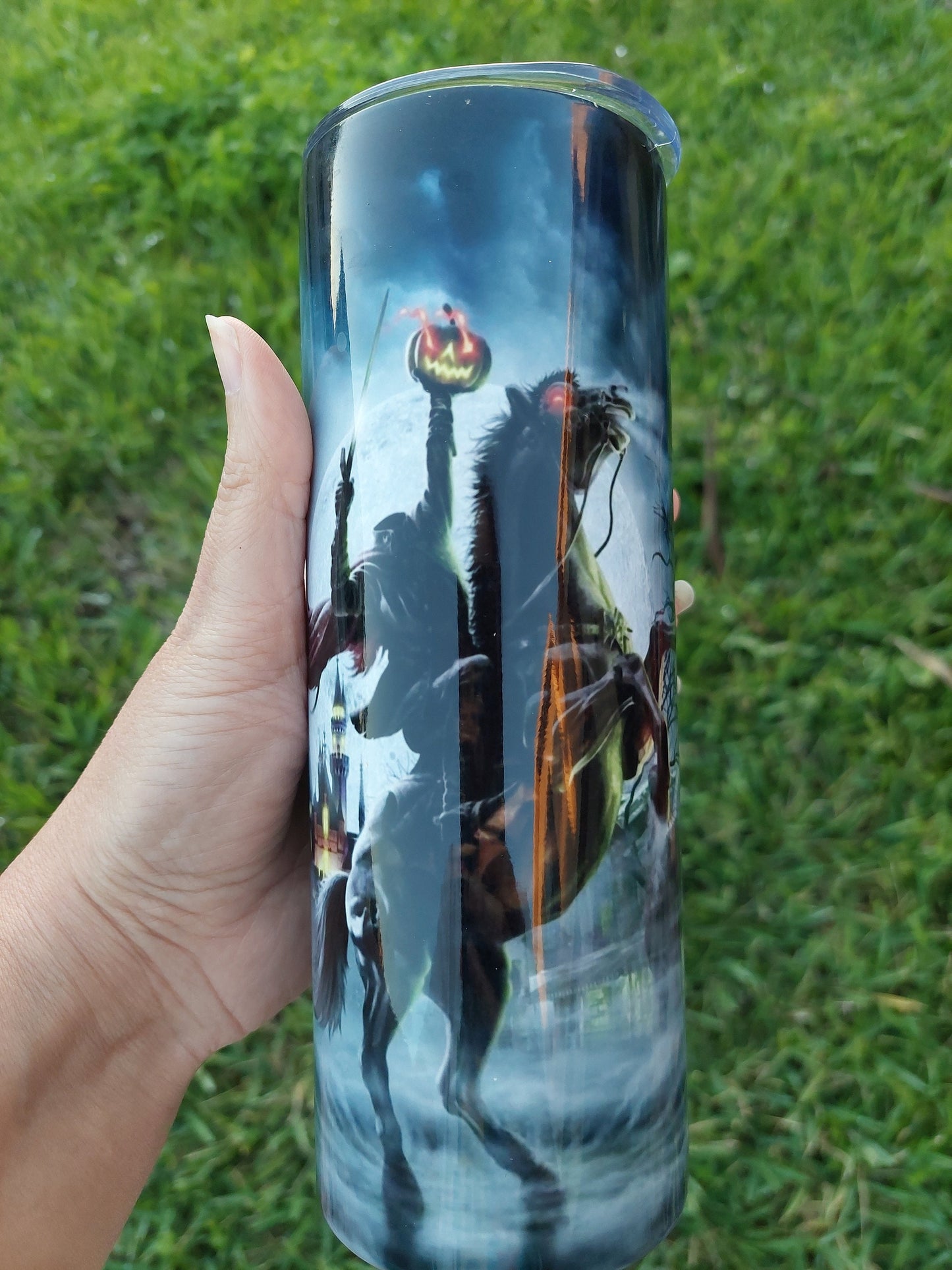 The Headless Horseman Halloween Tumbler