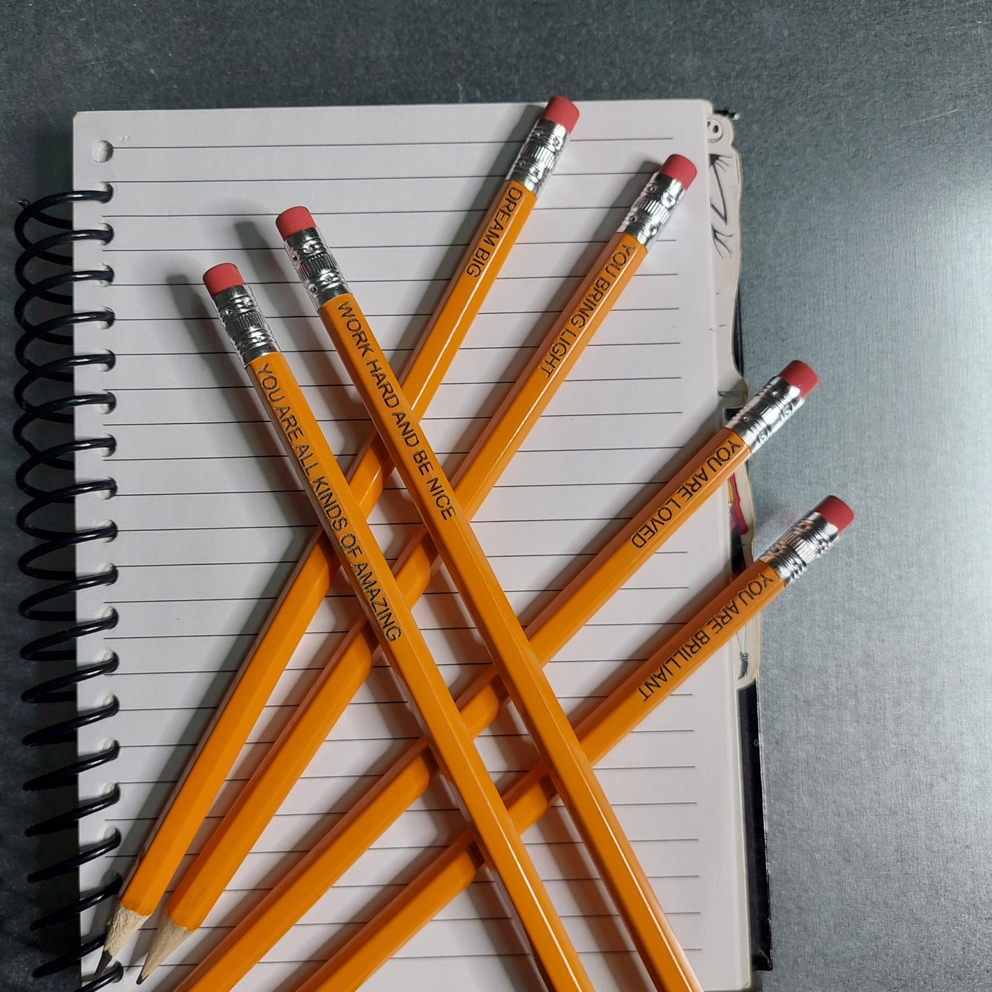 Engraved Pencil: Personalized Positive Affirmation Gift