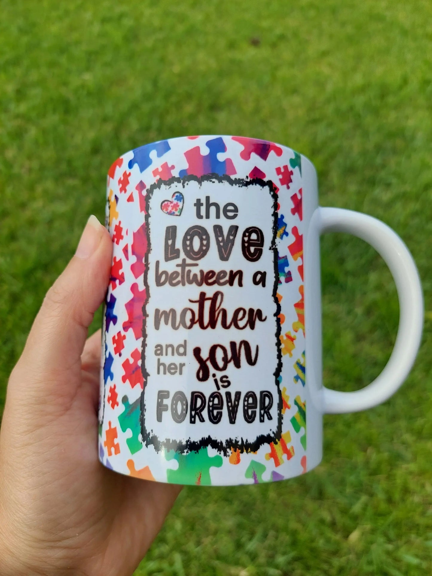 The Love Between A Mother and Her Son Mug