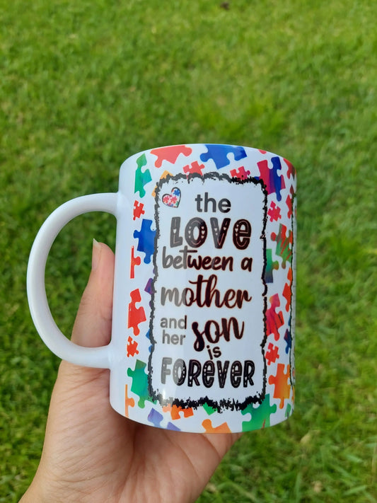 The Love Between A Mother and Her Son Mug