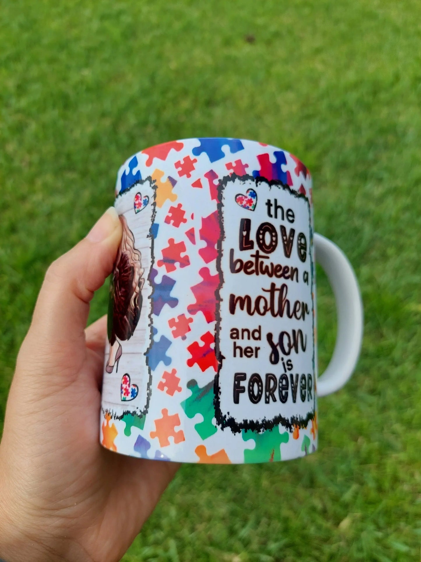 The Love Between A Mother and Her Son Mug