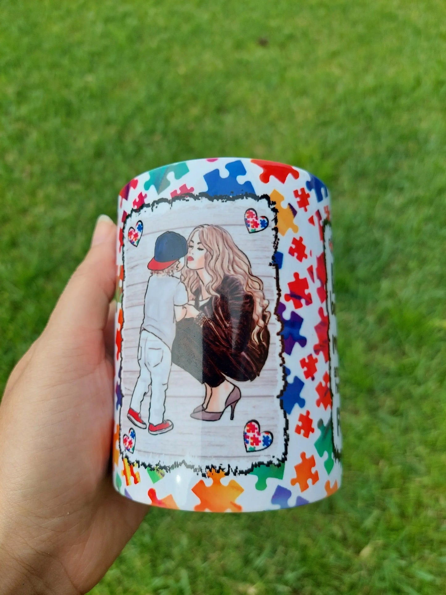 The Love Between A Mother and Her Son Mug