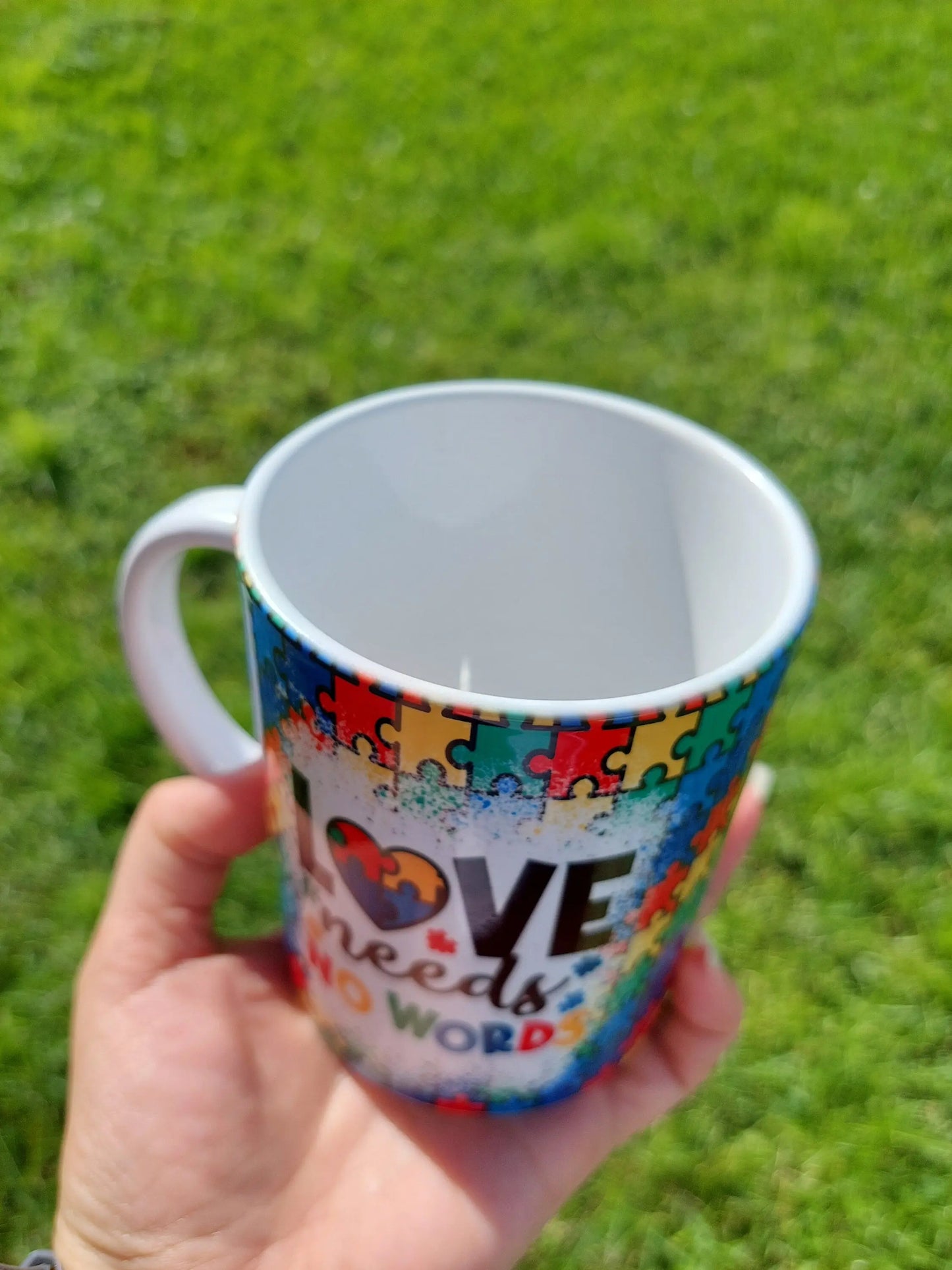 Love Needs No Words 15oz Sublimation Mug
