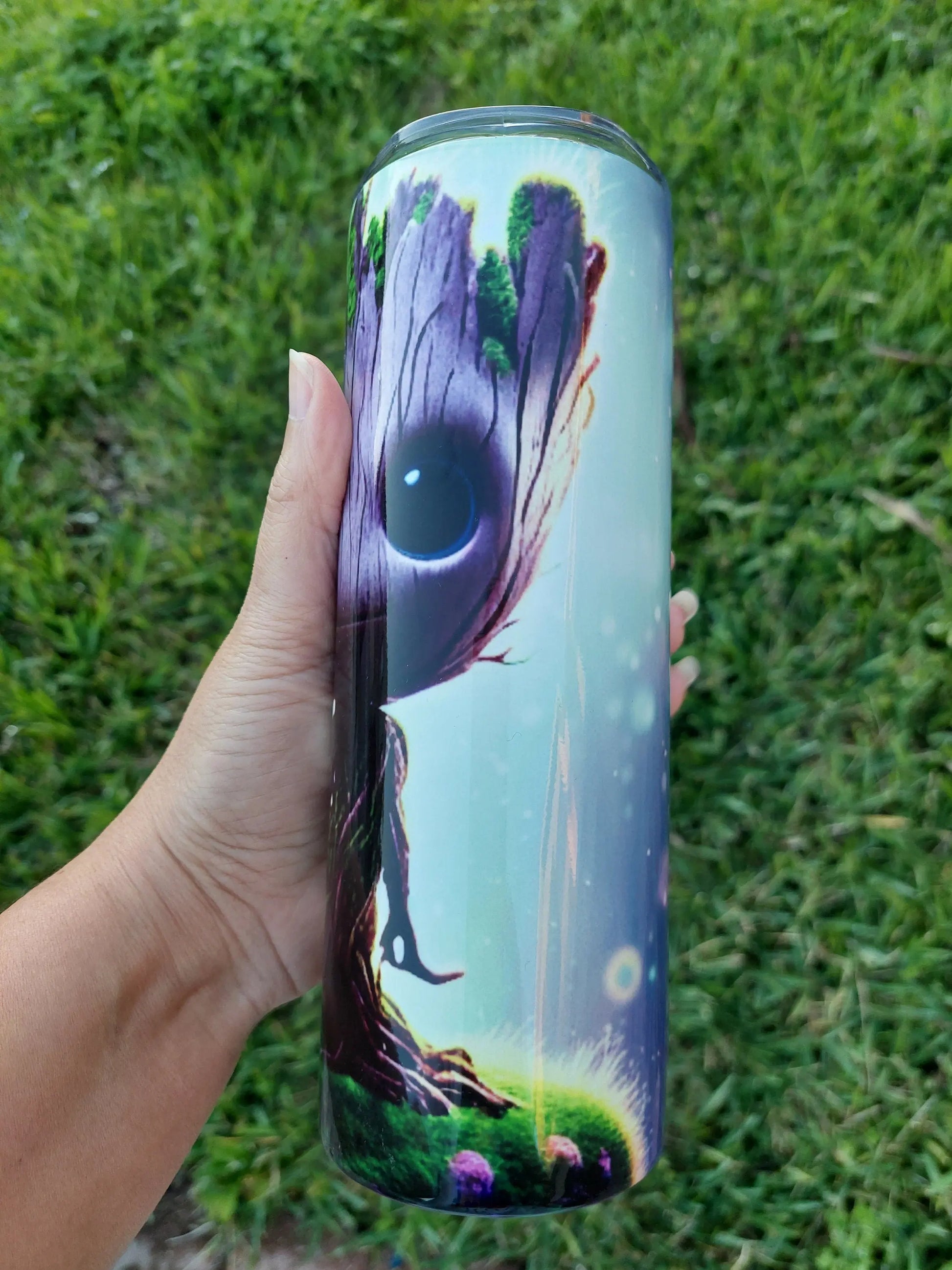 Baby, "I am Groot", Fanbased Sublimation Tumbler