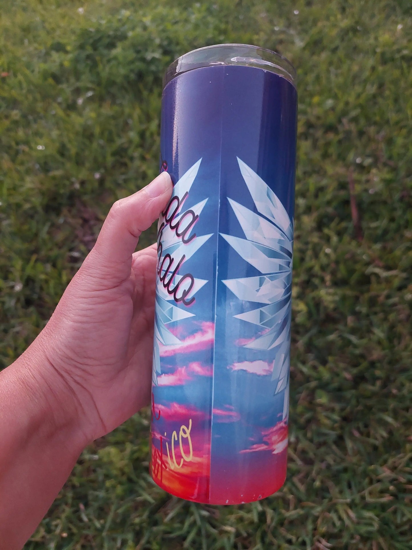 Viva Mexico Frida Kahlo Fanbase Sublimation Tumbler