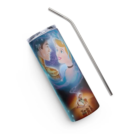 Cinderella Dreaming Of You Collage Sublimation Tumbler