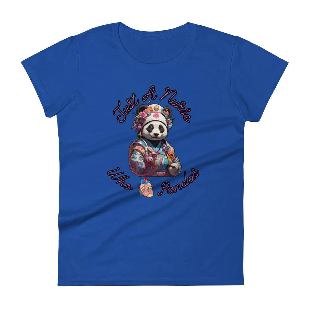 Panda Nurse Passion - Furry Art Tee for Oncology, Neuro, and New Nurses