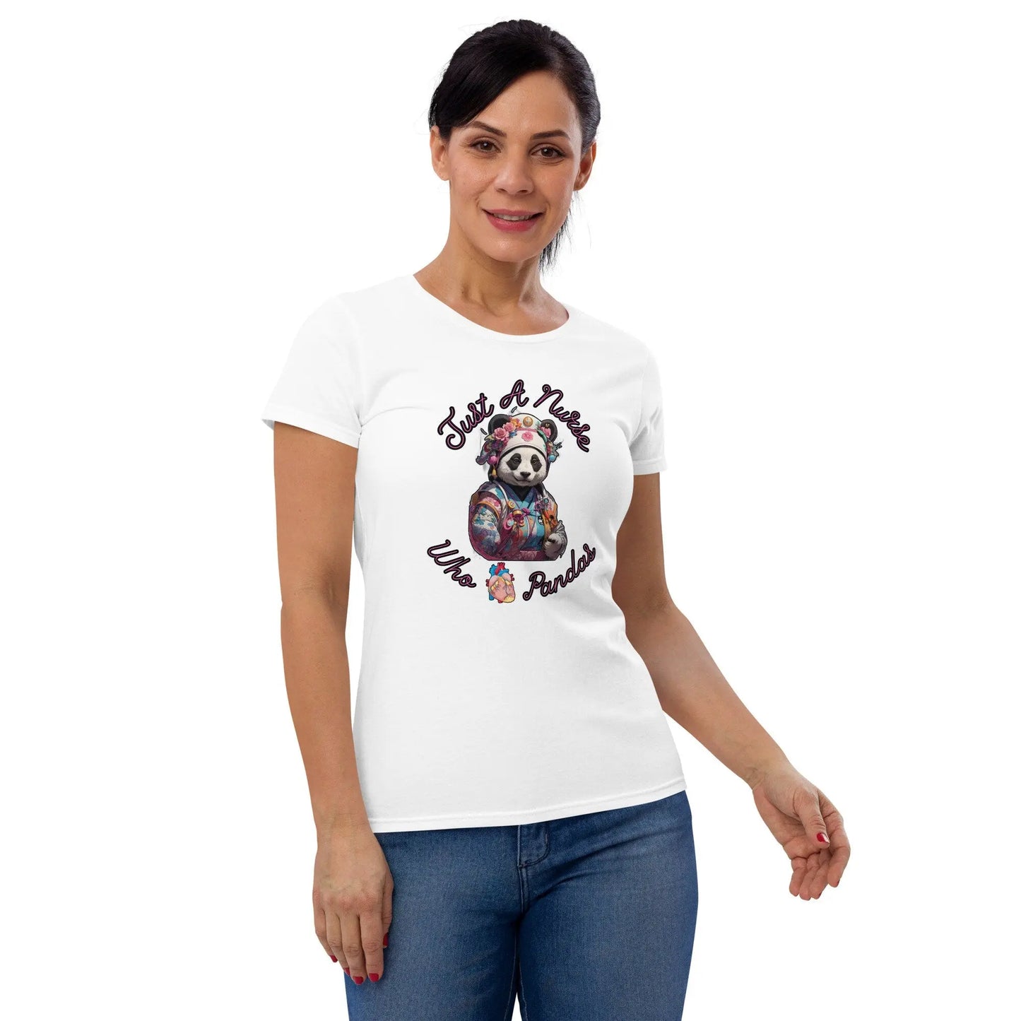 Panda Nurse Passion - Furry Art Tee for Oncology, Neuro, and New Nurses