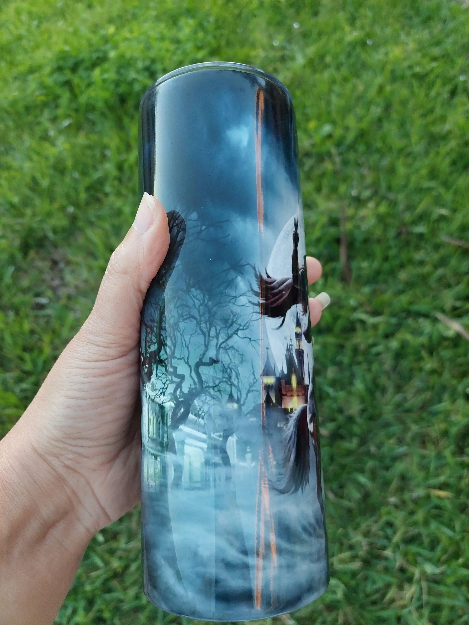The Headless Horse, Halloween Theme, Sublimation Tumbler